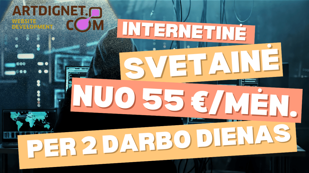 Internetinė svetainė akcija